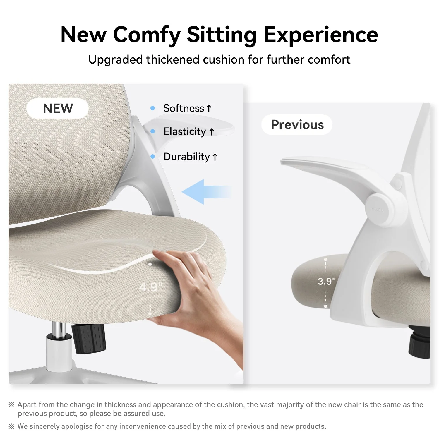 HBADA J1 Adjustable Office Chair - Image 10